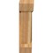 Ekena Millwork Traditional Slat Rough Sawn Bracket w/ Offset Brace, Western Red Cedar, 8"W x 24"D x 32"H BKT0806X24X32TRA06RWR - alternate 4